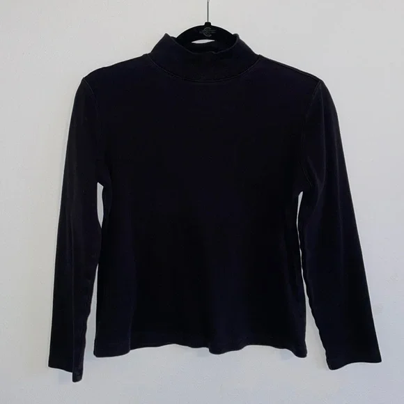Mock Turtleneck Long Sleeve Top - Picture 1 of 5